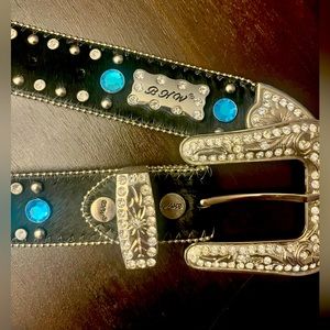 Rhinestone belt